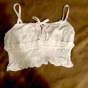 SMALL WHITE CROP TOP